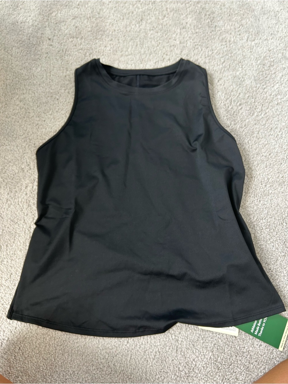 HALARA Black Athletic Tank Top